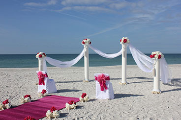 Hochzeit am Strand in Florida