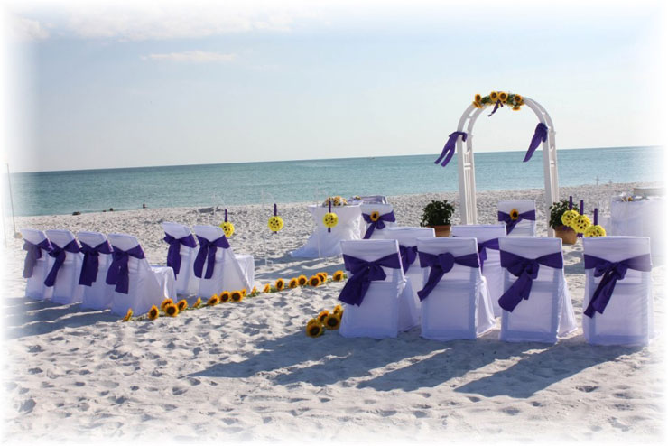 Heiraten am Strand von Sarasota