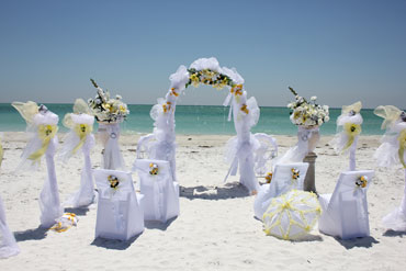 Hochzeit am Strand in Florida